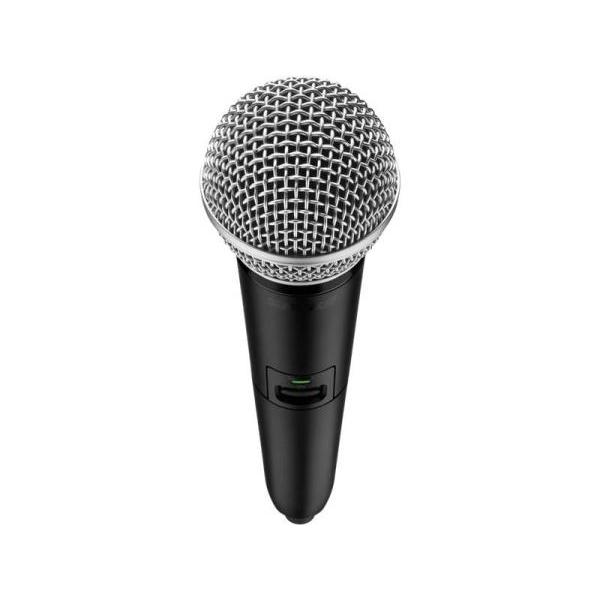 SHURE(シュア) GLXD24+/SM58 ◆ 2.4GHz帯 SM58 テーブルトップ型受信機付 ボーカルワイヤレスシステム GLXD24+J/SM58-Z2【4月17日時点、少数在庫あり △ 】の画像