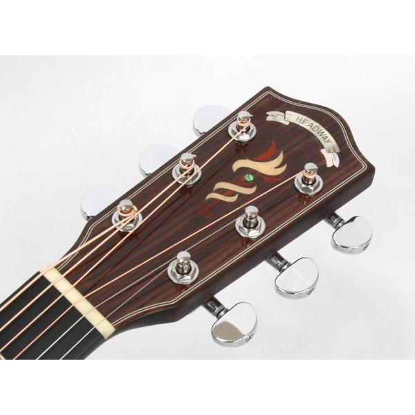 Ibanez AEL45SE エレアコ 動作確認済 ソフトケース付 カッタウェイ Headway(ヘッドウェイ) HGAF-5100SE/C NA アコースティックギター