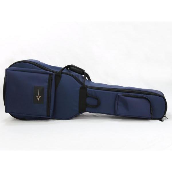 （受渡し予定者決まりました）NAZCA ギターケース ドレッドノート アコギ NAZCA(ナスカケース) ドレッドノート用 #41 Dark Blue 足ゴム有り