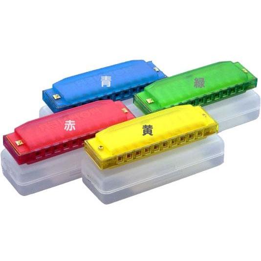 Hohner ホーナー ブルースハープ型 10穴 カラー ハーモニカ ハッピーカラーハープ C調 おもちゃ プレゼントに Red 赤色 Yellow 黄色 Blue 青色 Green 緑色 ワタナベ楽器ヤフーshop 通販 Yahoo ショッピング