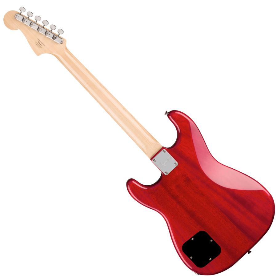 SQUIER(スクワイヤー) Paranormal Strat-O-Sonic  Crimson Red Transparent ストラトキャスター モディファイ パラノーマル【 春特価   】の画像