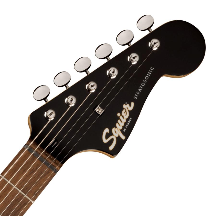 SQUIER(スクワイヤー) Paranormal Strat-O-Sonic  Crimson Red Transparent ストラトキャスター モディファイ パラノーマル【 春特価   】の画像