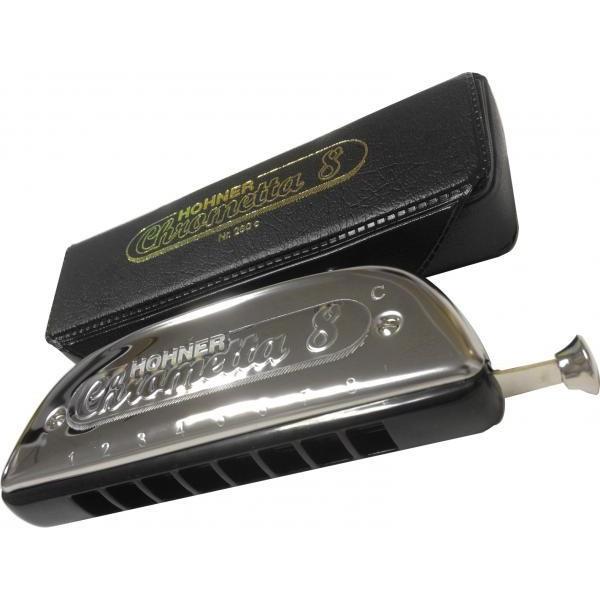 HOHNER(ホーナー) クロメッタ8 クロマチックハーモニカ 8穴 C調 スライド式 ハーモニカ 250/32 Chrometta 8 楽器 Chromatic Harmonica　　北海道 沖縄 離島不可｜watanabegakki｜02