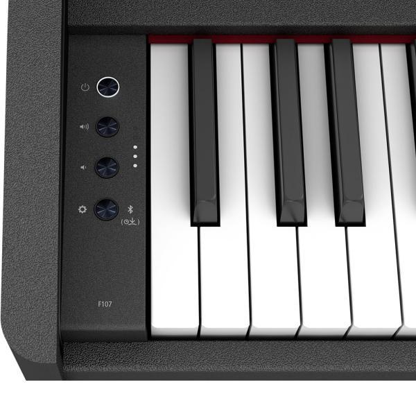ローランド（Roland） 電子ピアノ F107-BK ブラック 88鍵盤 ピアノ