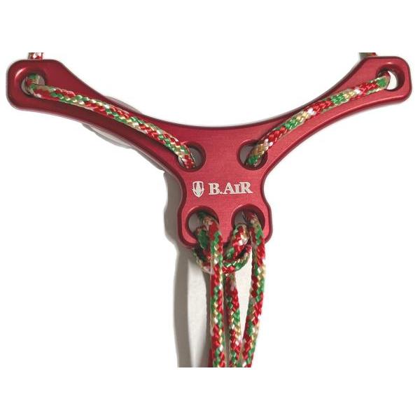 B.AIR バードストラップ カスタマイズ フレイム レッド サックス用 L