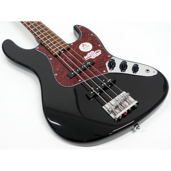Bacchus（バッカス） WL4-STD/RSM BLK ウッドライン エレキベース