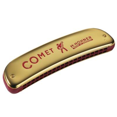 HOHNER Comet 40 2504/40 C調 オクターブハーモニカ コメット40 20穴 複音ハーモニカ octave tuned harmonica ゴールド 樹脂ボディ　北海道 沖縄 離島不可
