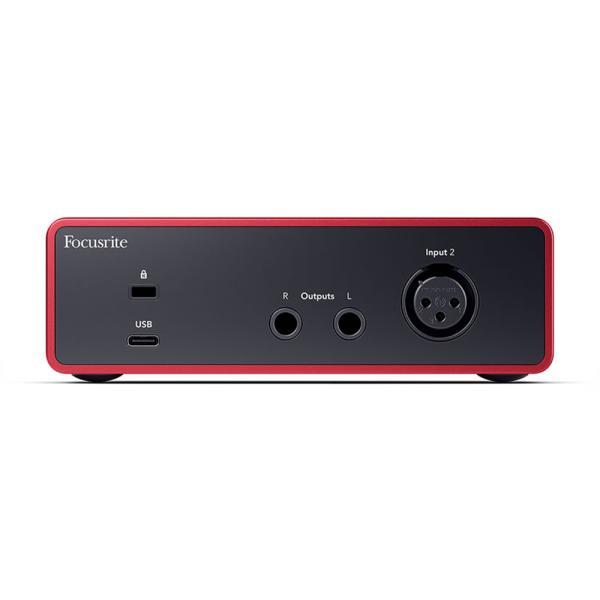 Focusrite(フォーカスライト) Scarlett Solo (gen4)   国内正規品 オーディオインターフェイス DAW DTMの画像