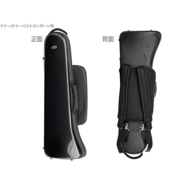 bags EFTT/24 M-BLK テナーバストロンボーン ケース メタリック