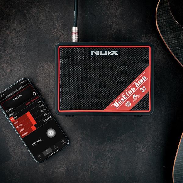 NUX(ニューエックス) Mighty Lite BT MKII ギター ベース エレアコ 3W デスクトップ アンプ 練習 Bluetooth【 クリスマス セール 】