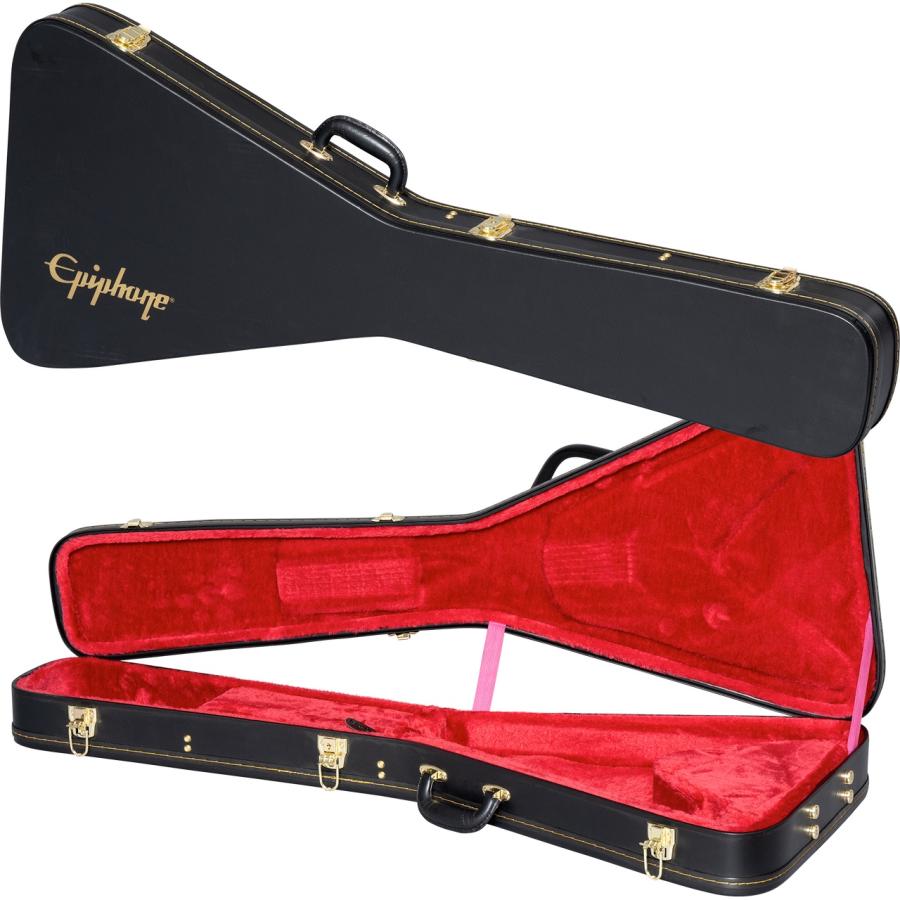 EPIPHONE Flying V58 Ebony純正ハードケース＋ギグバッグ 【公式通販】