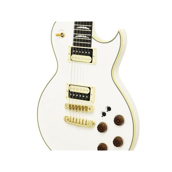 Aria Pro II(アリアプロ2) PE-R80 Pearl White 国産エレキギター