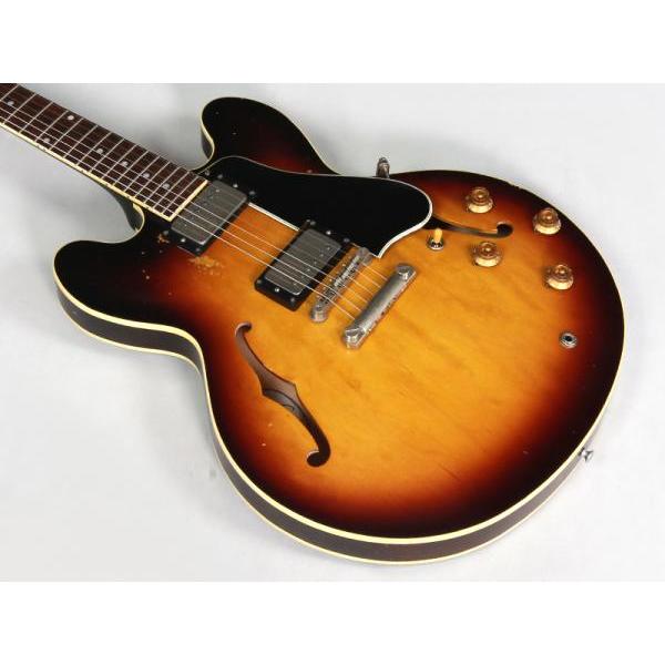 CREEK CTF 1959 M AGED Vintage 59 Sunburst Time Machine Series  セミアコ エイジド ビンテージ ギター｜watanabegakki｜02