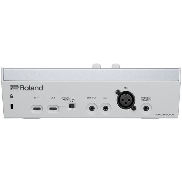 Roland(ローランド) BRIDGE CAST アイスホワイト ゲーム実況 配信 BRC-WH_2