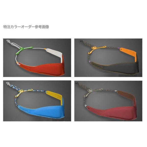 B.AIR バードストラップ カスタマイズ カンパリ 赤 金メッキ B.AIR バードストラップ カスタマイズ カンパリ 赤 金メッキ