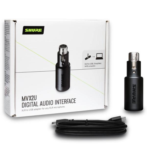 SHURE（シュア） MVX2U ◇ デジタルオーディオインターフェース