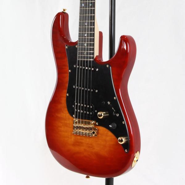 James Tyler Japan Studio Elite Quilted Maple/Alder/Ebony Cherry Sunburst  国産 ジェームス・タイラー エレキギター｜watanabegakki｜03