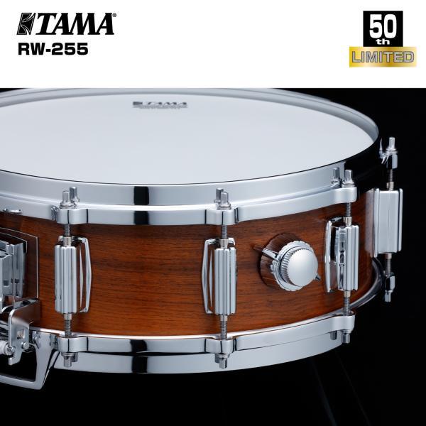 TAMA(タマ) 即納可能 限定 Mastercraft ROSEWOOD RW-255 50周年 スティック ポストカード チューニングキー 付き【在庫有り  タイムセール   数量限定特価  】の画像