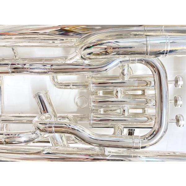 J Michael 3年保証 EU-1700S ユーフォニアム 銀メッキ 4ピストン