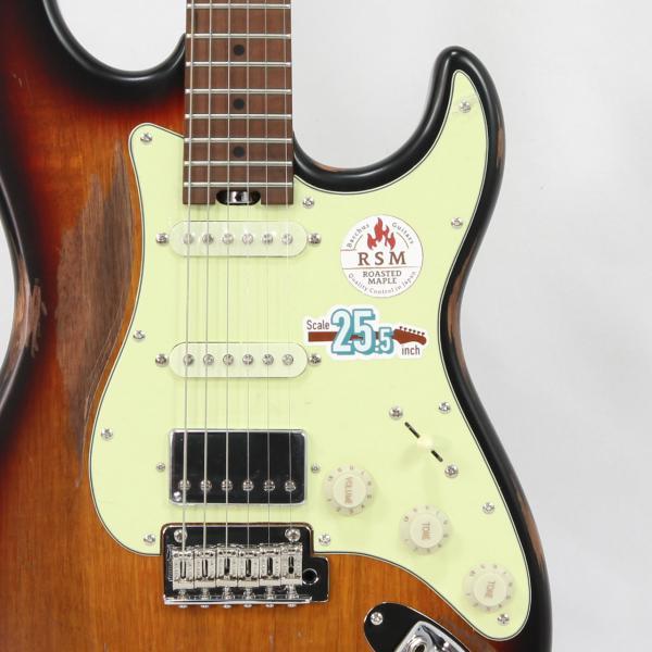 Bacchus（バッカス） BSH-AGED/RSM 3TS-AGED エレキギター レリック