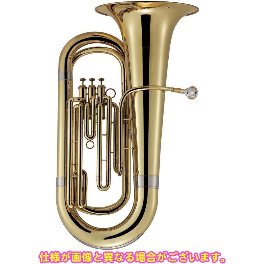 J Michael(Jマイケル) 3年保証 TU-2000 チューバ ラッカー ゴールド 3ピストン B♭ Tuba 管楽器 セットB 以下対応不可 北海道 沖縄 離島 代引き 同梱の画像