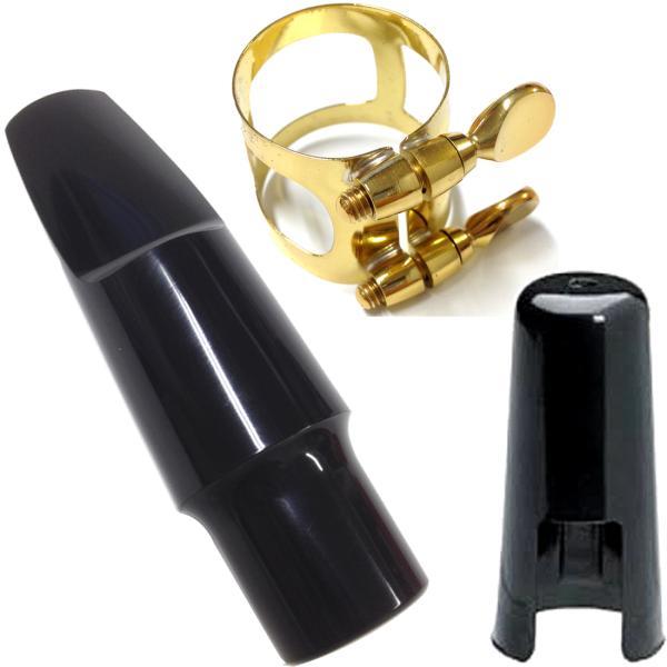 SELMER アルトサキソフォンリガチャーとマウスピースキャップ セルマー アルトサックスリガチャーキャップ｜ 管楽器専門店 永江楽器
