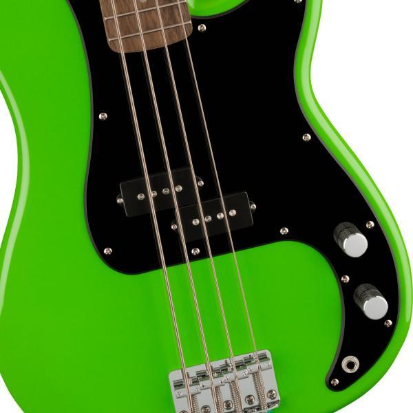 SQUIER FSR Squier Sonic Precision Bass Lime Green  限定カラー エレキベース プレベ 初心者 入門に おすすめのベース【春特価！ピック20枚プレゼント 】｜watanabegakki｜03