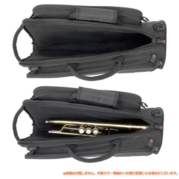 PROTEC(プロテック) C249X コルネット ケース ブラック ギグバッグ  ソフトケース ショルダー リュック Cornet case black 北海道 沖縄 離島不可の画像