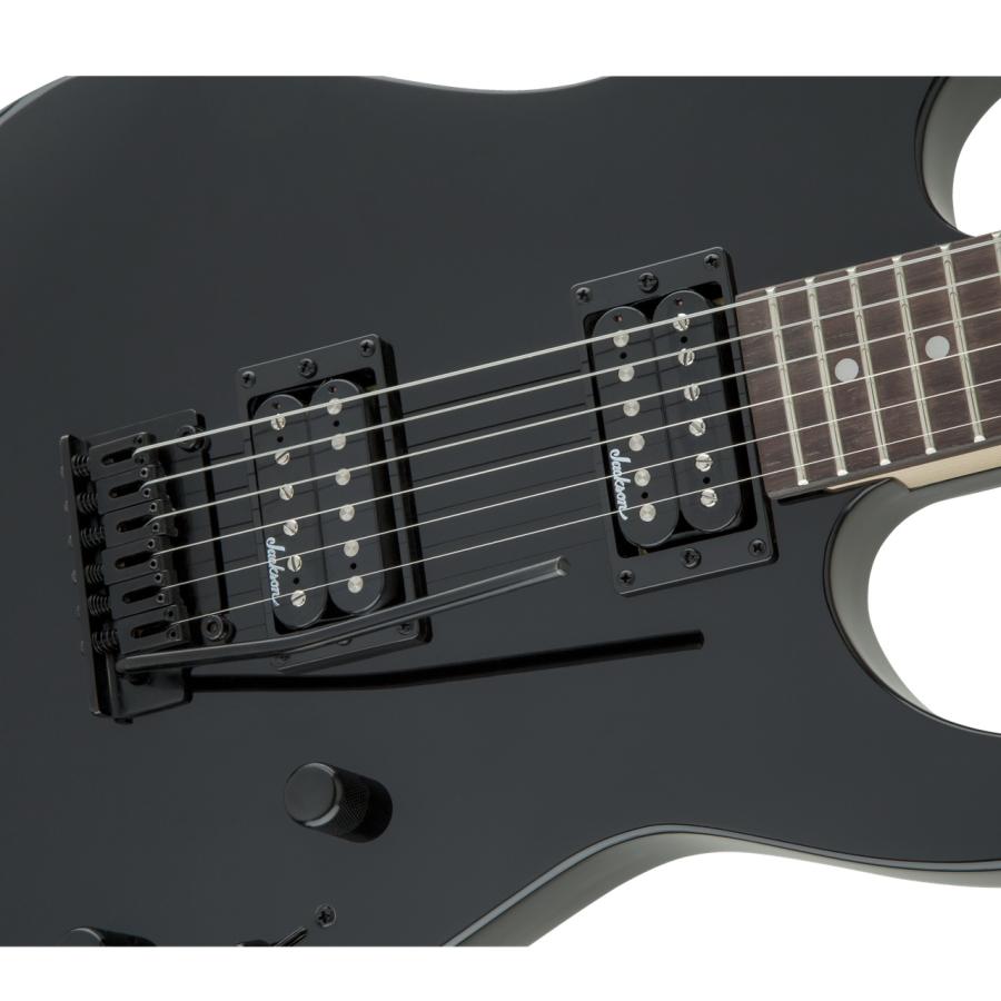 Jackson(ジャクソン) Dinky JS11 Gloss Black エレキギター 初心者 入門 にもおすすめディンキーシェイプ ブラック_2