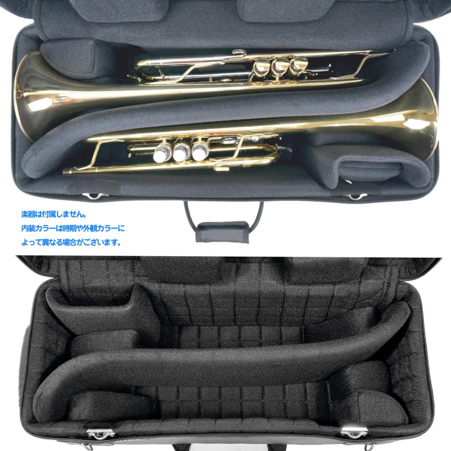 Marcus Bonna MB02TP BK トランペット ダブル ケース ブラック