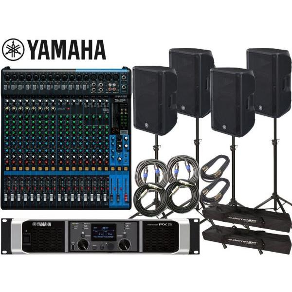 YAMAHA（ヤマハ） PA 音響システム スピーカー4台 イベントセット