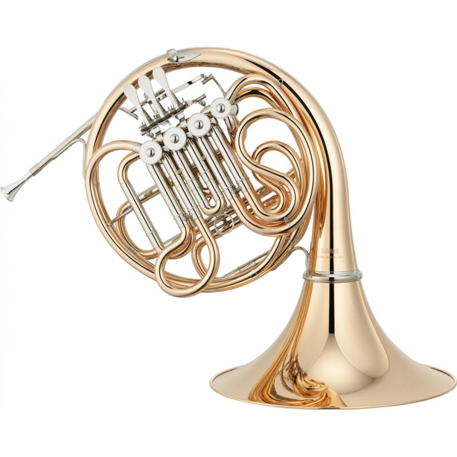 YAMAHA(ヤマハ) 5年保証対象 YHR-567GDB フレンチホルン フルダブル ゴールドブラス デタッチャブル セットF 以下対応不可 北海道 沖縄 離島 代引きの画像