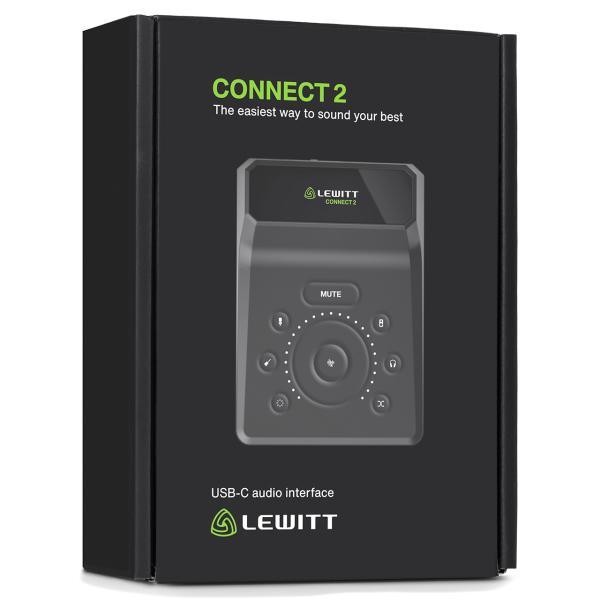 LEWITT(ルーイット) CONNECT 2 オーディオインターフェイス 配信