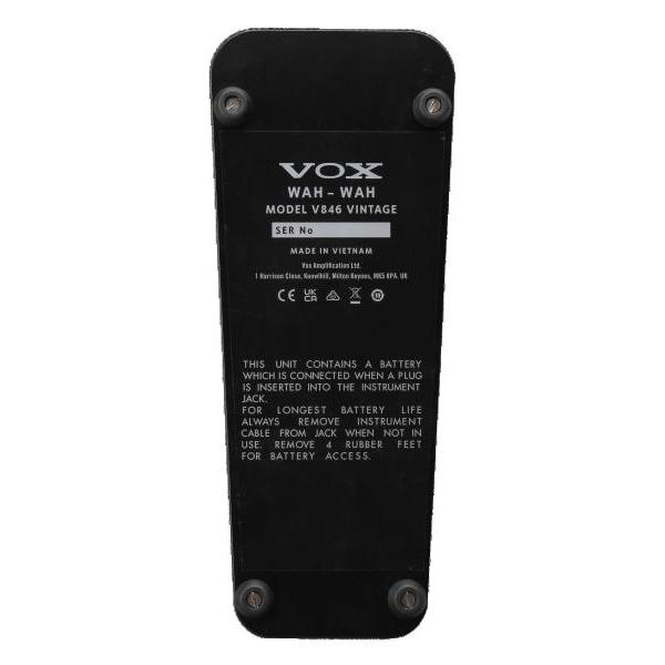 VOX VOX(ヴォックス) V846 Vintage ワウペダル ビンテージ : ワタナベ