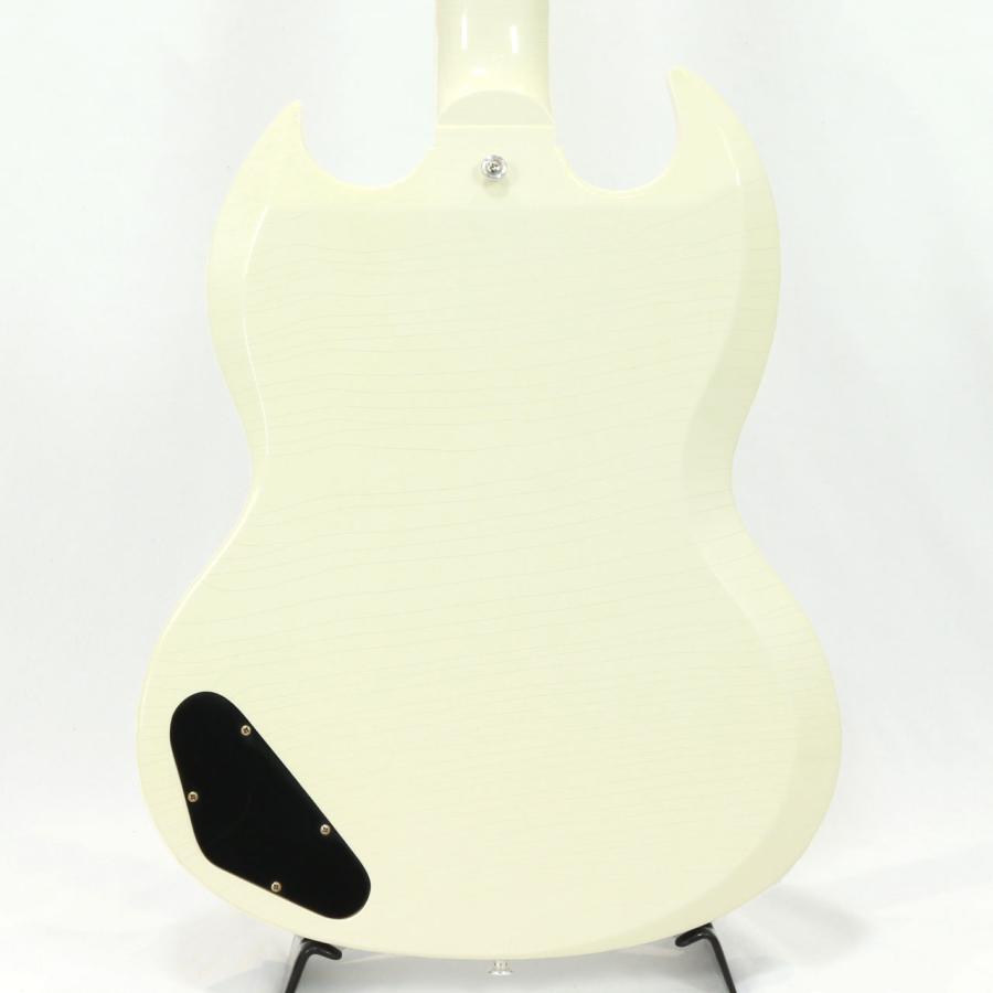 Custom Shop Japan Limited Run Murphy Lab 1963 SG Junior Lightning Bar Polaris White Ultra Light Aged   401393【プレゼント 【LightWeight】 A 】