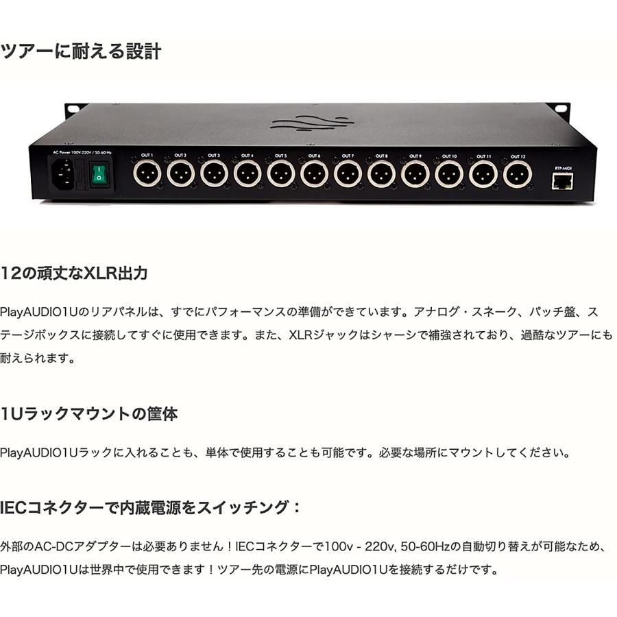 iConnectivity(アイコネクティビティ) PlayAUDIO 1U オーディオ