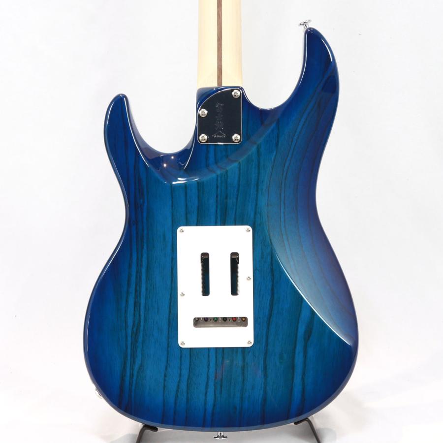 FgN(フジゲン) EOS2-ASH-M SBB See-through Blue Burst 国産 エレキ
