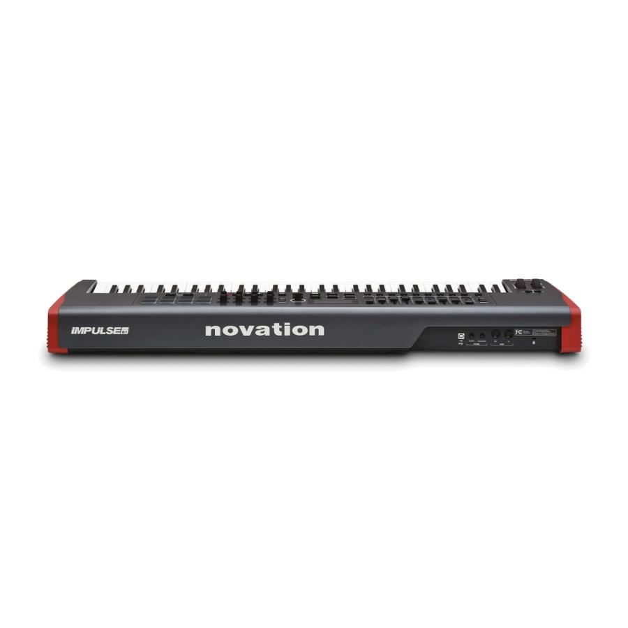 novation(ノベイション) Impulse 61 61鍵 USB MIDIキーボード DTM DAW_1