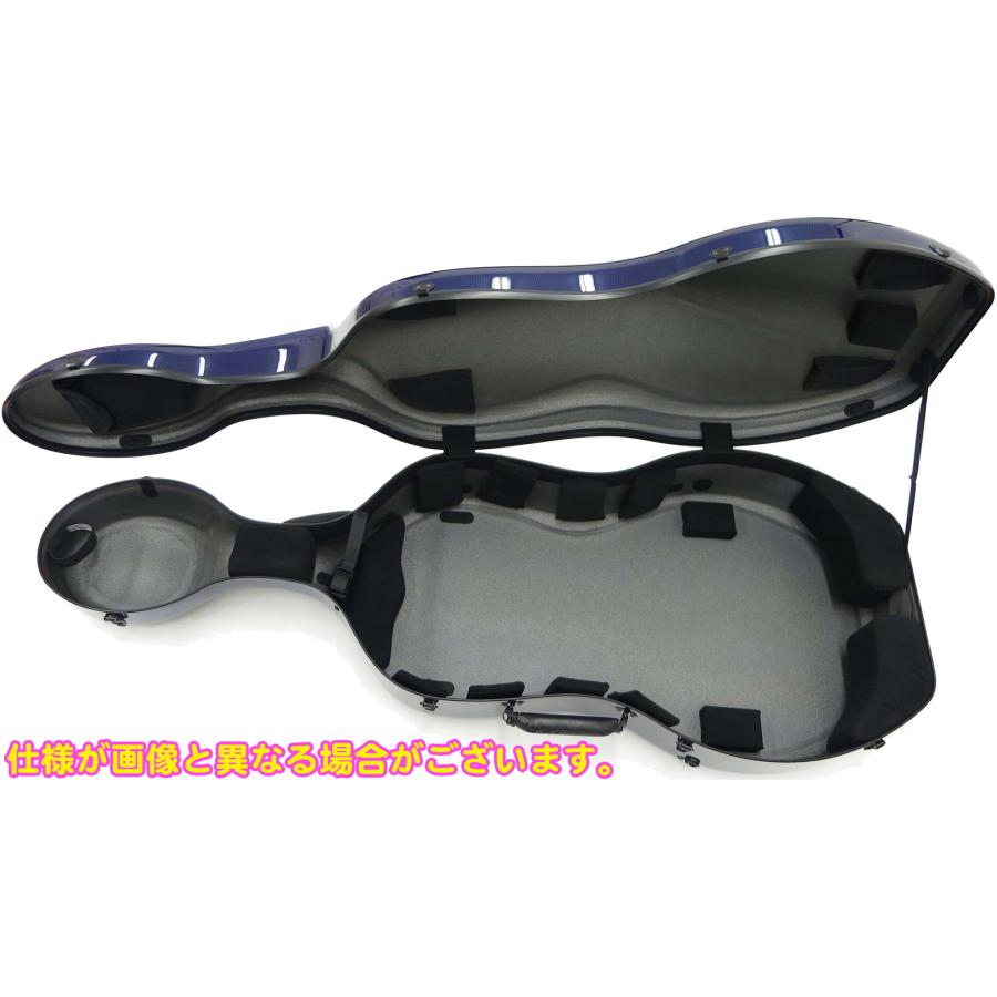 Carbon Mac(カーボンマック) CFC-3 BLU チェロ ケース ブルー ハード