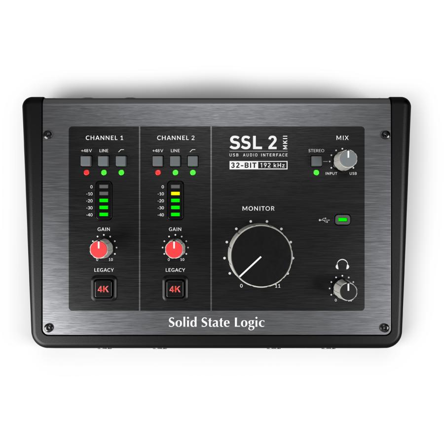【美品】Solid State Logic SSL2 オーディオインターフェイス Solid State Logic SSL 2 MK2 オーディオインターフェイス : ワタナベ
