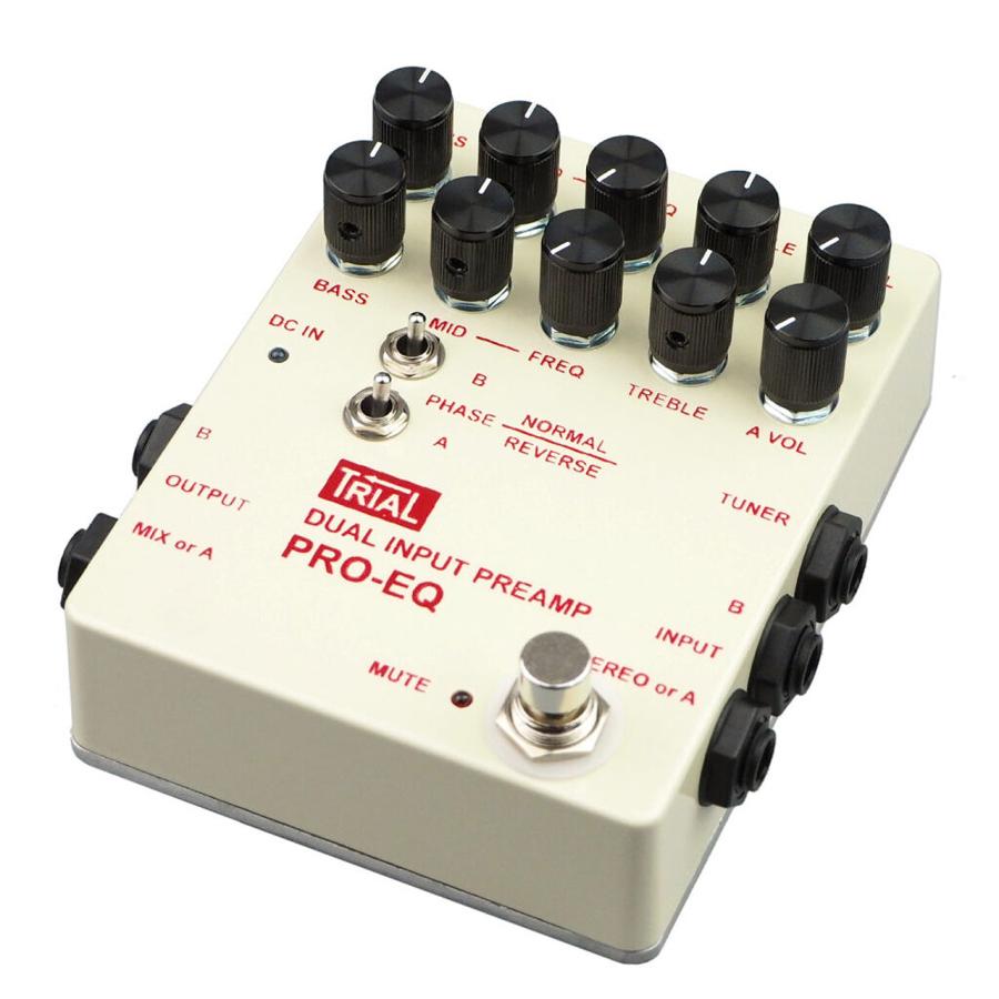 TRIAL(トライアル) DUAL INPUT PREAMP PRO-EQ エフェクター プリアンプ