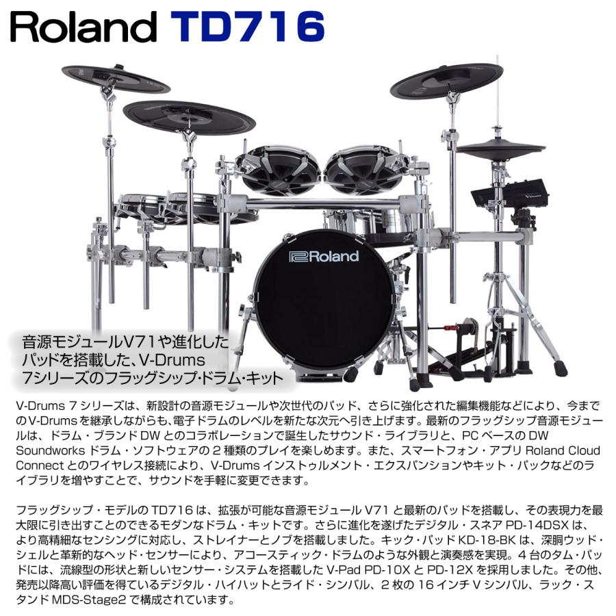 Roland 電子ドラム & Vドラムアンプ　セット Roland 電子ドラム & Vドラムアンプ セット