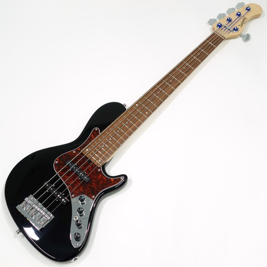 Sadowsky ML24 SV5 Vintage Single Cut Bass Alder Black High Sadowsky ML24 SV5 Vintage Single Cut Bass Alder Black High