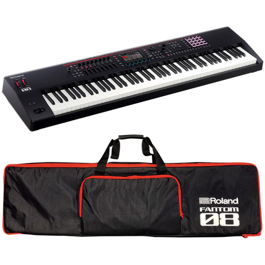 ローランド（Roland） FANTOM-08 Roland ロゴ入ケースセット