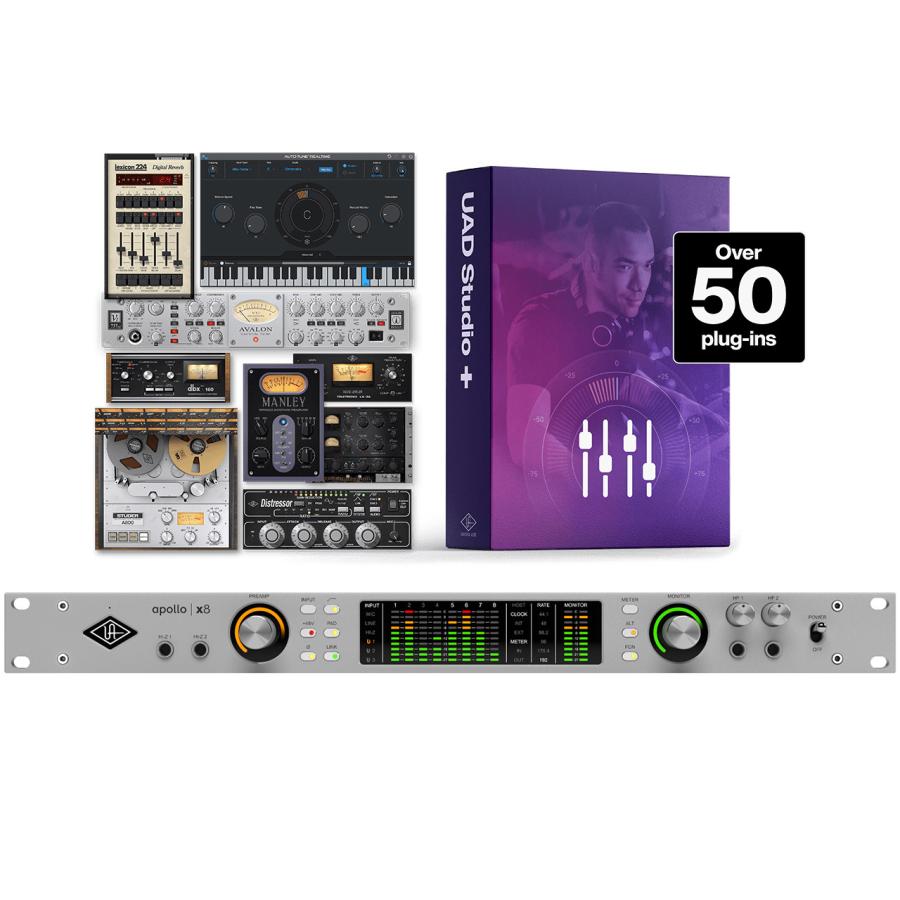 Universal Audio(ユニバーサル オーディオ) Apollo x8 | Gen 2 Studio+