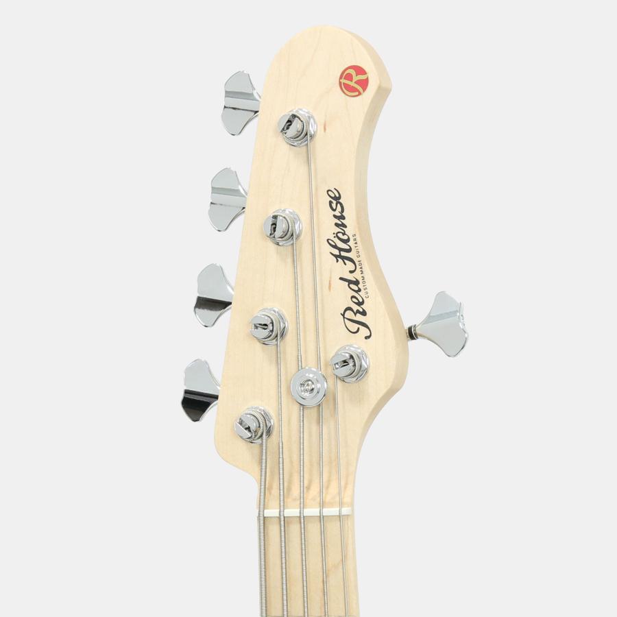 Red House Guitars Seeker J/5 ASH/M Trans Blue 国産 5弦ベース