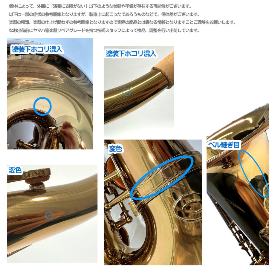 YAMAHA(ヤマハ) 5年保証対象 YAS-62A アルトサックス アンバーラッカー Amber lacquer　以下は対応不可 北海道 沖縄 離島 代引き不可_8