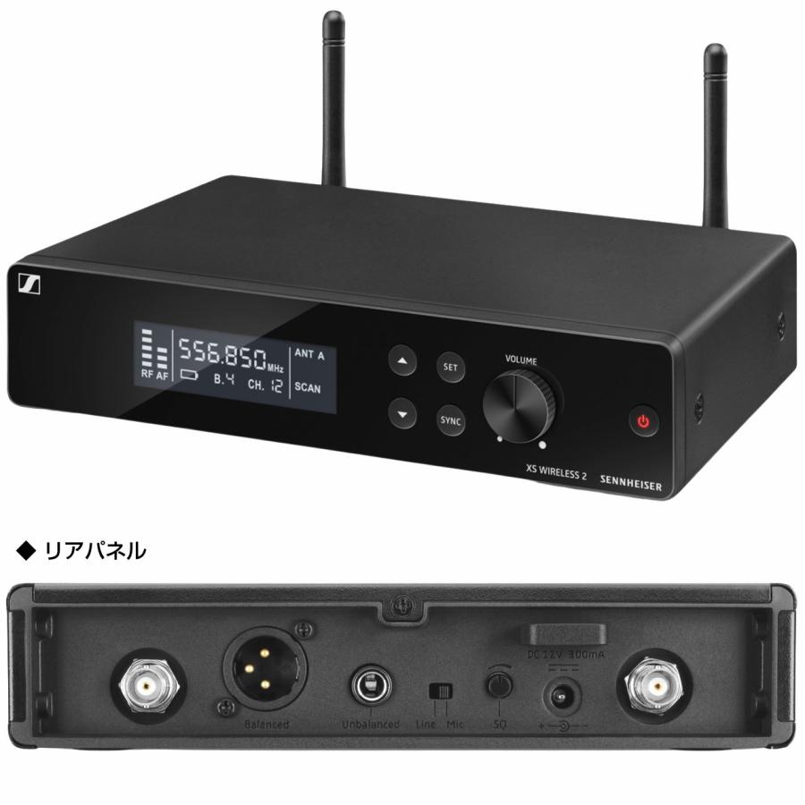 SENNHEISER(ゼンハイザー) XSW 2-ME3-JB ◆ ワイヤレスマイクシステム ヘッドセット ME 3-II 付属【4月17日時点、在庫あり 】の画像