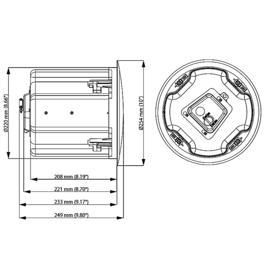 TANNOY(タンノイ) CVS601-WH (1ペア/ 2本) ホワイト ◇ 6.5インチ 同軸
