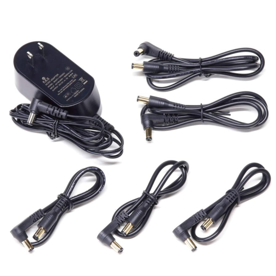 K.E.S / KIP-001 パワーサプライ 5口 ケーイーエス K.E.S KIP-001 + KIP-AD5 パワーサプライ+ポート数 拡張ユニットセット